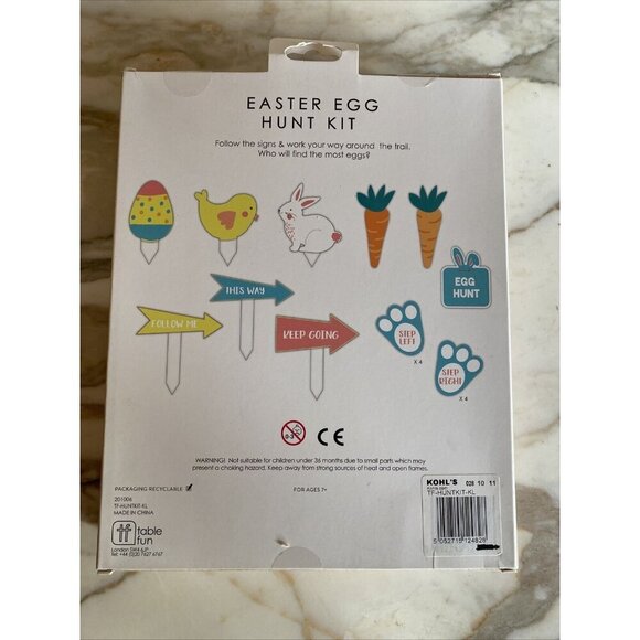 Easter Egg Hunt Kit With Bunny Chick & Carrot Designs  For Ages 7+  Planet-Frien - Picture 2 of 9